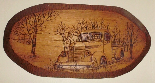 The Old Truck Wood Carvings 