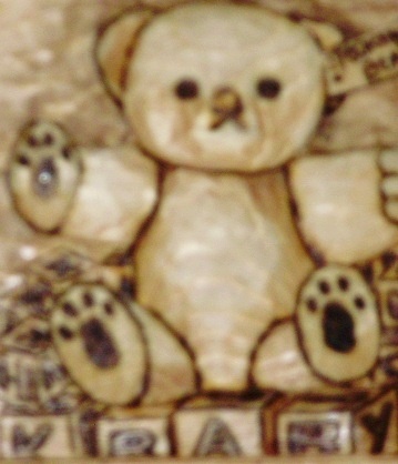 Little Bear  Wood Carvings 