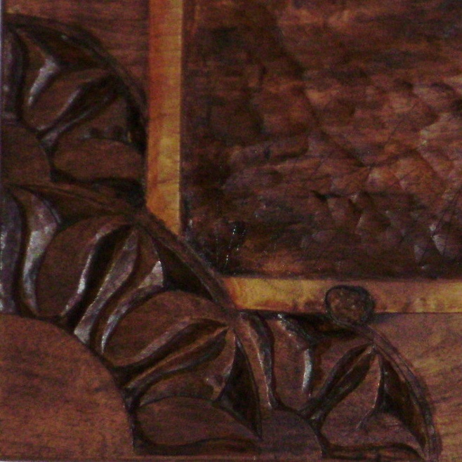 Baraga Barn Wood Carvings 