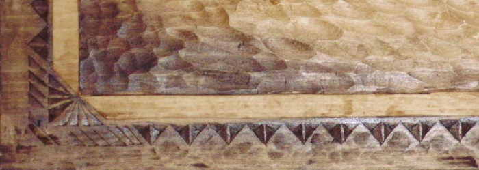 Ahmeek Cabin Wood Carvings 