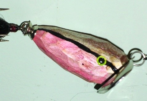 Hand Carved Fishing Lures: M10325 Wood Carvings 