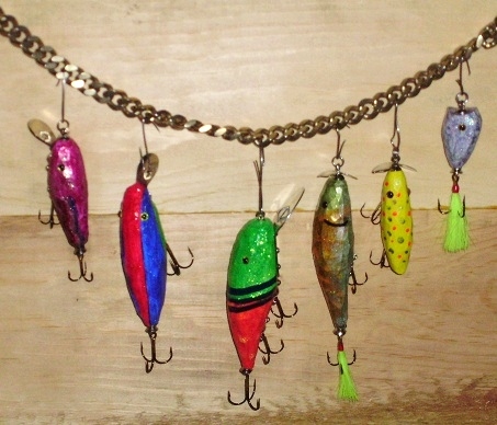 Introducing  Bill's Hand Carved Fishing Lures. Wood Carvings 