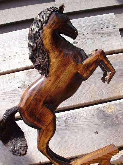  Hand Carved Wood Horse Wood Carvings 
