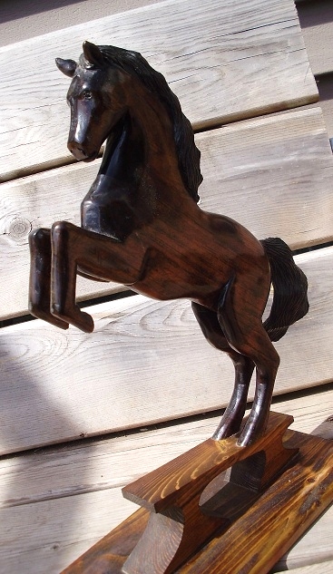  Hand Carved Wood Horse Wood Carvings 