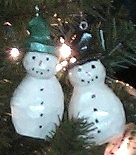 Personalized  Snowman Collection Wood Carvings 
