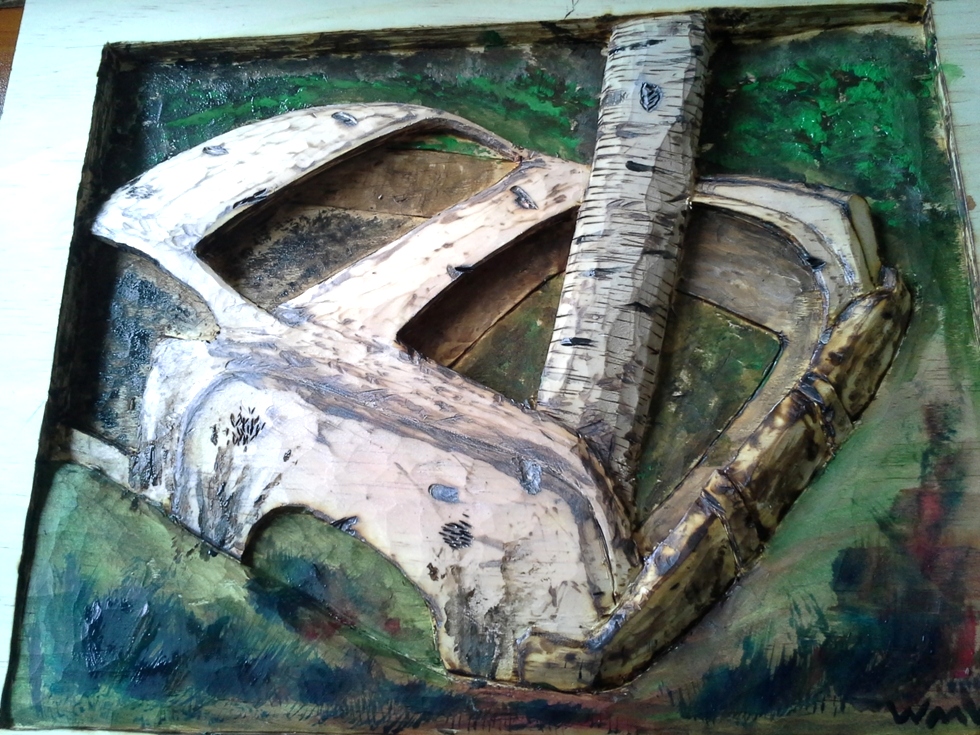 Back to Nature-Trunk thru the Trunk Wood Carvings 