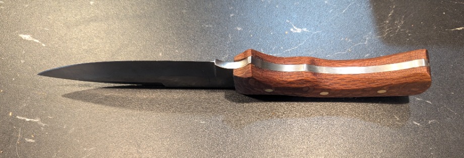 Ranger Knife Leopard  Wood Carvings 