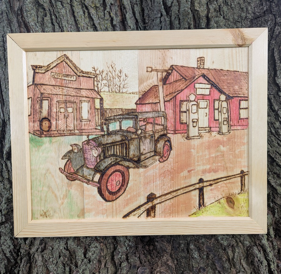 All American Town Wood Carvings 
