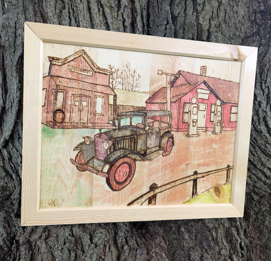 All American Town Wood Carvings 