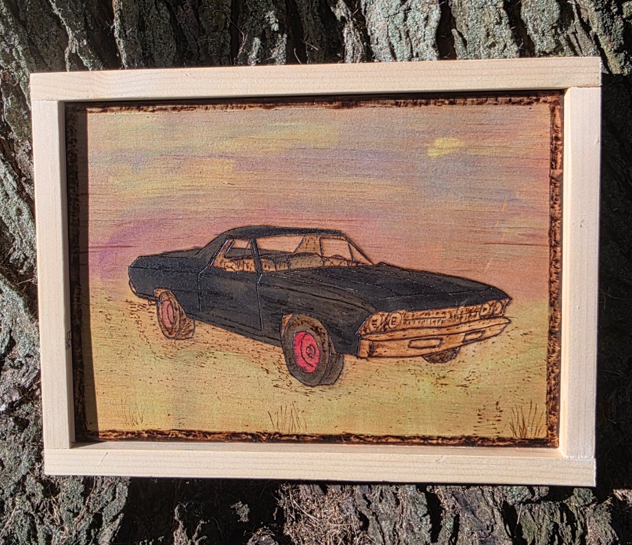 1967 Chevy El Camino  Wood Carvings 