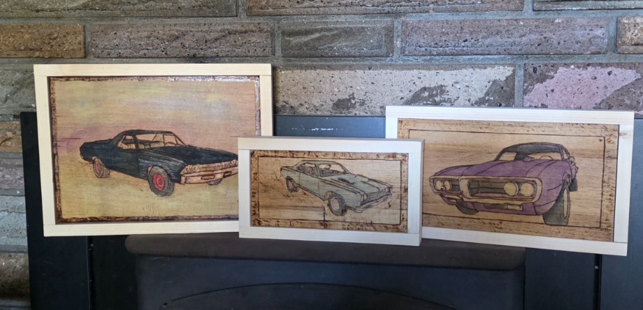 1967 Chevy El Camino  Wood Carvings 