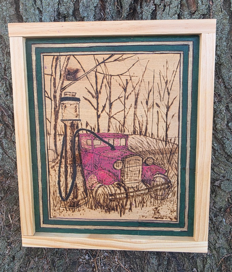 The Last Gas Stop Wood Carvings 