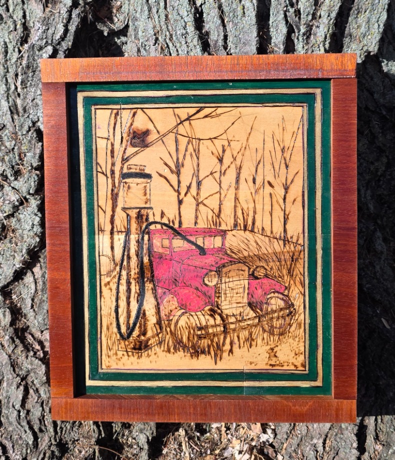 The Last Gas Stop Wood Carvings 